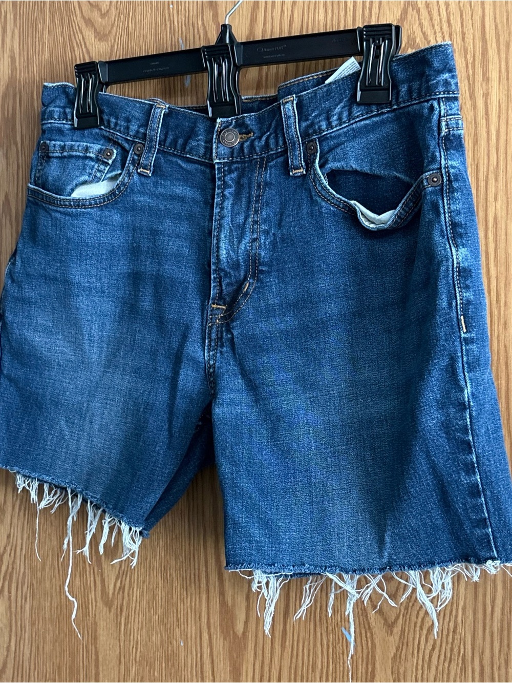 Women’s Denim Cutoff Shorts - Blue